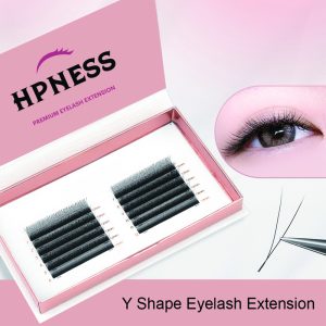 Y Shape Lashes V Fast Fans 0.07 D 8-12mm Beauty Tools