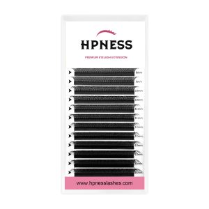 0.07 C 8-14mm YY Eyelash Extensions Pre Fanned Wispies Crisscross High Quality Eye Lashes Exremly soft